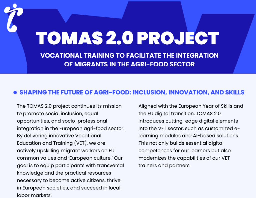 Tomas 2.0 1st Newsletter